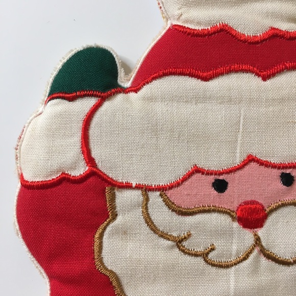 Vintage Merry Christmas Santa Doorknob Hanger VTG - Picture 10 of 16